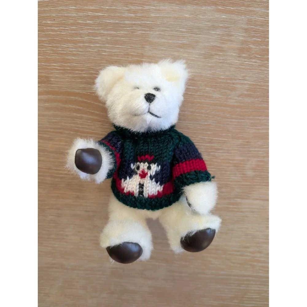 Vintage Teddy Bear Snowman Sweater Hugfun Costco‎ Collectible Holiday Christmas